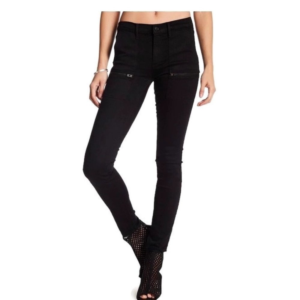 Black Orchid Super Skinny Cargo Jeans size 27